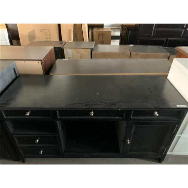 Dark Espresso Entertainment Multi Drawer/door Cabinet