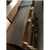 Image 3 : Grey woodgrain 6 drawer dresser ( hardware inside)