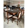 Image 1 : Dinning Set - Kitchen Table with storage & 6 upholstered chairs