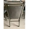 Image 8 : Dinning room Table Set - Grey, with leaf & 6 upholstered chairs