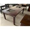 Image 1 : Large Dinning room Table missing glass inserts