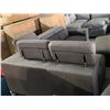 Image 5 : Microfiber Modular Setional Sofa Suite with ottoman & side table, adjustable backs
