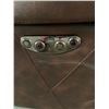 Image 4 : Rawhide Brown Leather Double Seat electric Power Reclining Sofa