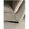 Image 5 : Cream Swoop Style Contemporary Leather Living room Chair