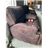Image 3 : Brown Microfiber Power recliner chair