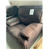 Image 5 : Brown Microfiber Power recliner chair