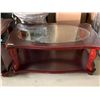 Image 1 : Glass Insert qurare coffee table