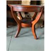 Image 2 : Solid Wood round Top Livingroom Side Table