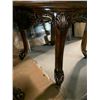 Image 2 : Round Queen Anne Style woodgrain Table