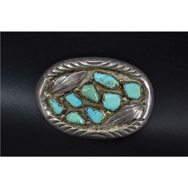 ZUNI INDIAN BELT BUCKLE (ANGIE C)