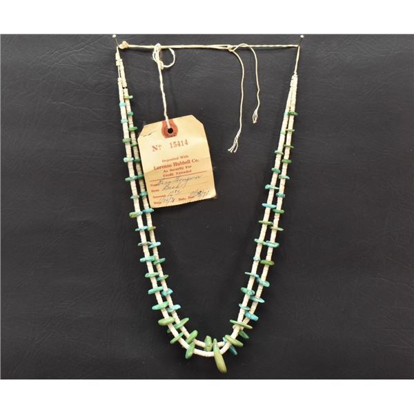 NAVAJO INDIAN OLD PAWN NECKLACE