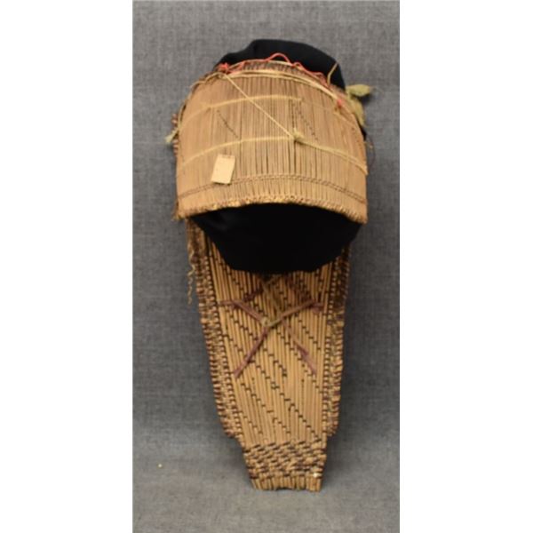 PAIUTE INDIAN BASKETRY CRADLE