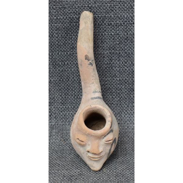 TESUQUE INDIAN POTTERY PIPE