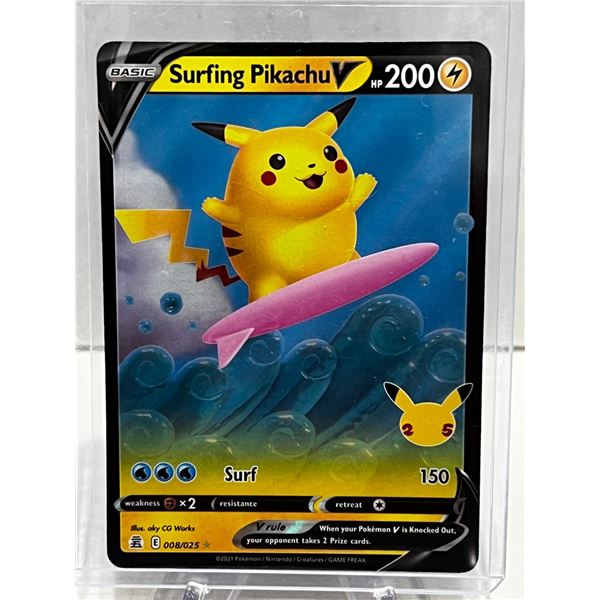 SURFING PIKACHU VMAX FULL ART POKEMON 25TH CELEBRATION S 2021 FULL ART surfing-pikachu-vmax-full-art-pokemon-25th-celebration-s-2021-full-art