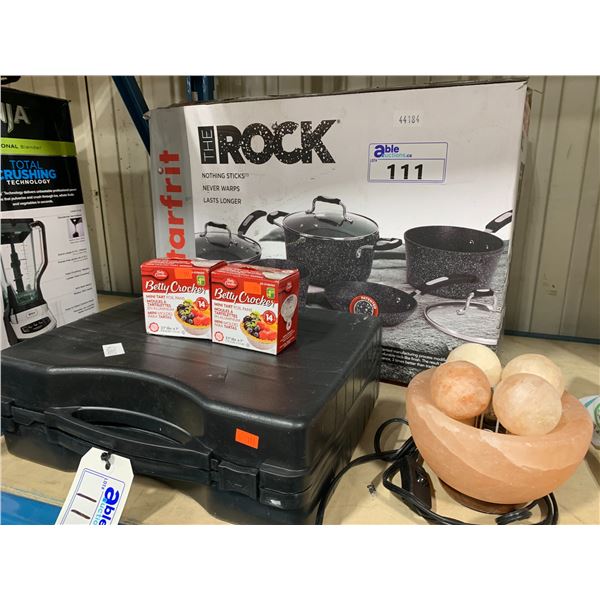 STARFRIT THE ROCK 8 PIECE COOKWARE SET ( * MISSING PIECES * ), GREY ...
