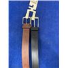 Image 1 : George Black and Brown Belt (size 32-34)
