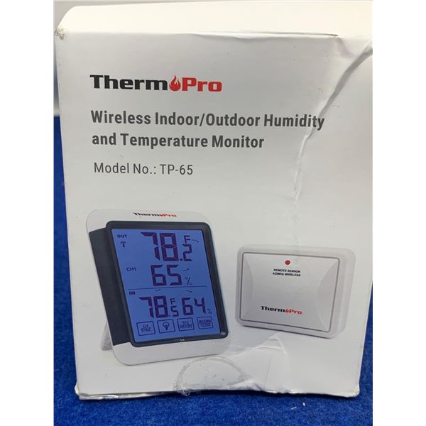 ThermoPro Wireless Indoor Outdoor Humidity and Temperature Monitor