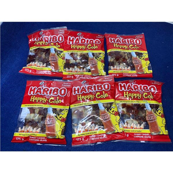 Haribo Happy Cola Gummy Candy (6 x 175g)