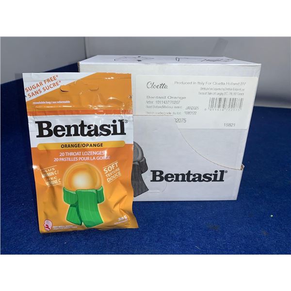Lot of Bentasil Orange Lozenges