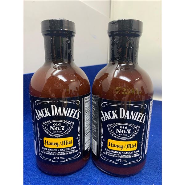 Jack Daniels Honey BBQ Sauce (2 x 473ml)