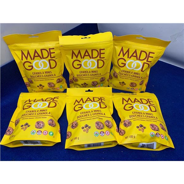 Made Good Granola Minis- Chocolate Banana Flavour (100g x 6)
