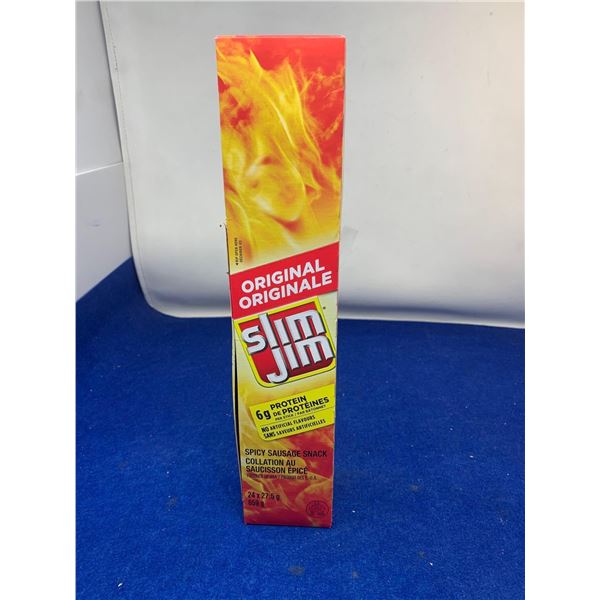 Original Slim Jim Spicy Sausage Sticks (24 x 27.5g)