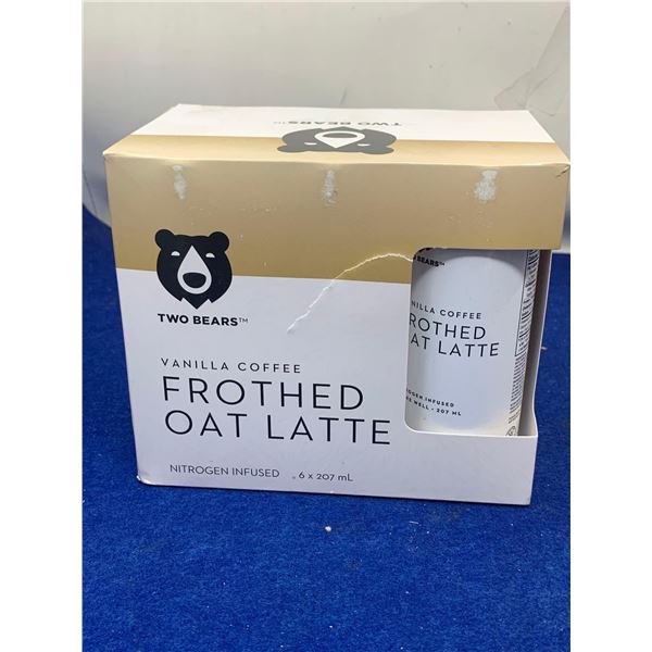 Two Bears Vanilla Coffee Frothed Oat Latte (6 x 303ml)