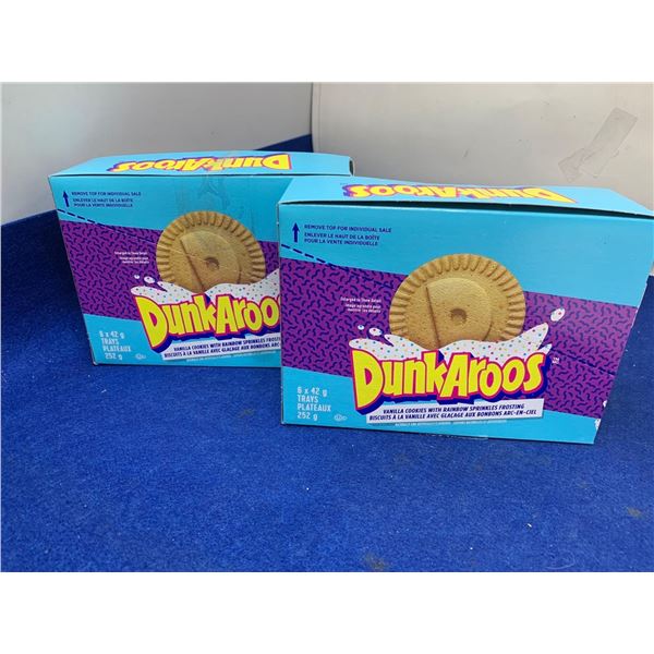 DunkAroos Vanilla Cookies withh Rainbow Sprinkles Frosting (2 x 6 x 42g)