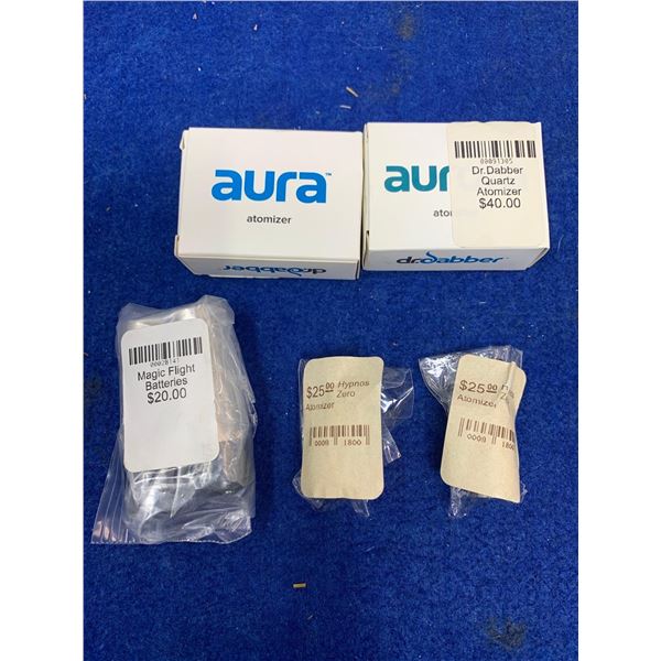 Aurora Dr. Dabber Quartz Atomizer and Smart Mouth Pieces