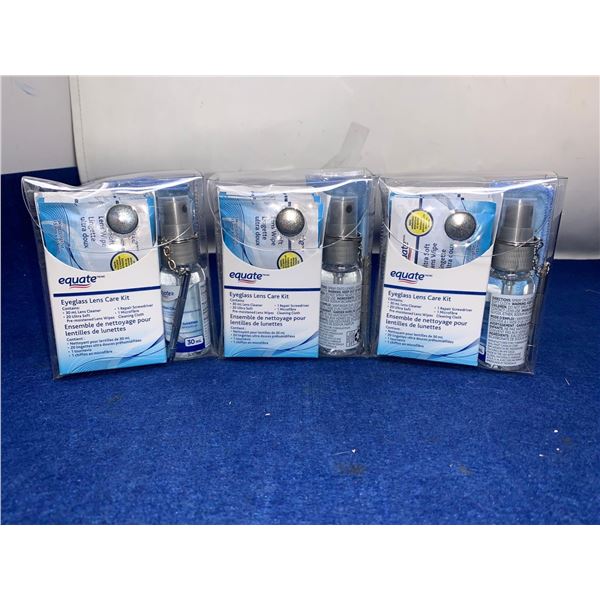 Equate Eyeglass Cleaner Kits (3ct)