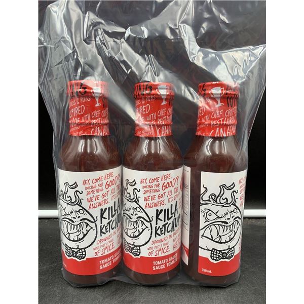 Killa Ketchup Tomato Sauce (3 x 350ml)