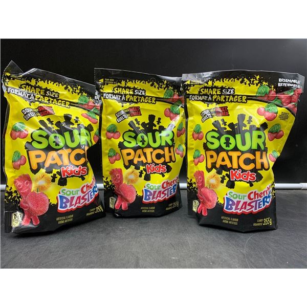 Sour Patch Kids-Cherry Blasters Candy (3 x 355g)
