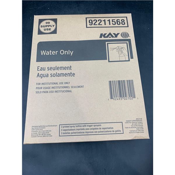 Kay Water Only Spray Bottles