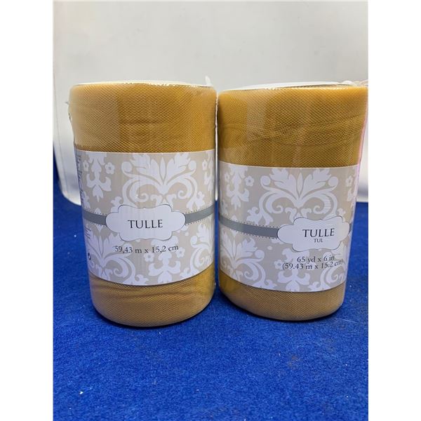 Tulle 2- 65yd x 6in)