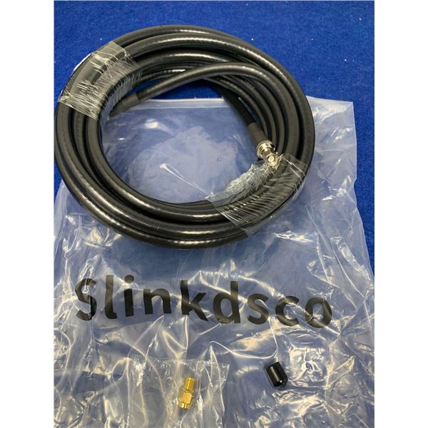 20FT N Female to RP-SMA SMA Male L400 Grade Low Loss Extension Coaxial Cable