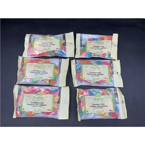 Caribbean Fish Gummy Candy (135g x 6)