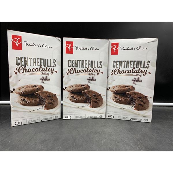 Presidents Choice Centrefulls Chocolatey Cookies (3 x 200g)