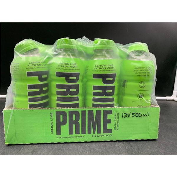 Prime Lemon Lime 12 x 500ml