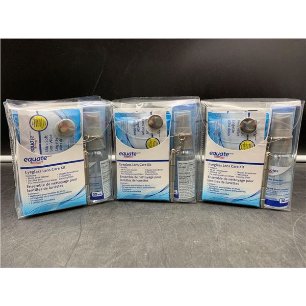 Equate Eyeglass Cleaner Kits (3ct)
