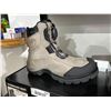 Image 1 : Stormhawk Leather Motorcycle Boot Colour: Grey Size: 8 US Men's