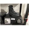 Image 2 : Stormhawk Leather Motorcycle Boot Colour: Black Size: 7 US Men's