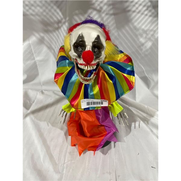 Holiday Living Animated Scary Clown 9.84"x5.91"x14.57"