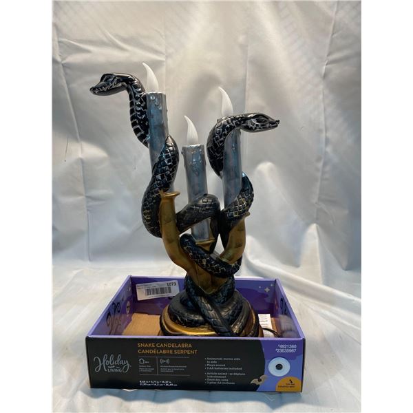 Animated Holiday Living Snake Candelabra