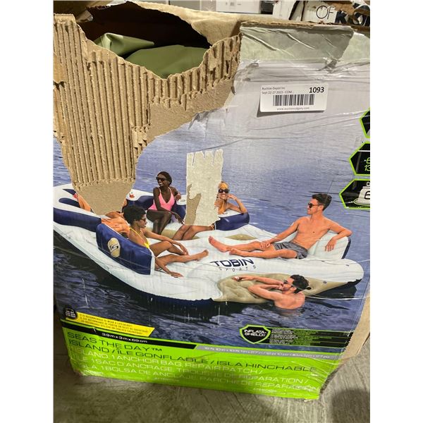 Tobin 6 person Inflatable--open box as is