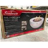 Image 1 : Sunbeam propane or natural gas fire pit