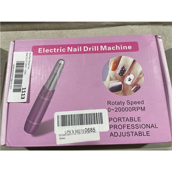 Portable Electric Nail Drill Machine 0-20000RPM