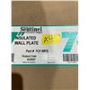 Image 2 : Sentinel 7" Insulated Wall Plate - Lot of 4