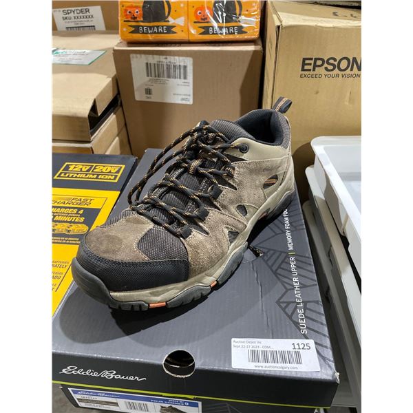 Eddie Bauer Hiking Shoes Colour: Brown/Orange Size: 9 US Men's