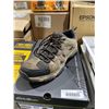 Image 1 : Eddie Bauer Hiking Shoes Colour: Brown/Orange Size: 9 US Men's