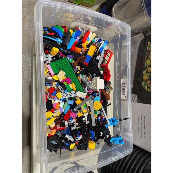 Bin of Assorted Lego
